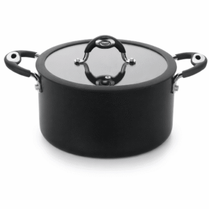 Caçarola Dom 30 Cm 9,3 L - Com revestimento interno e externo antiaderente - Alças em Silicone - Multiflon