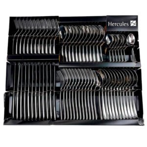 Faqueiro Hercules Olimpia 72 peças Aço Inox