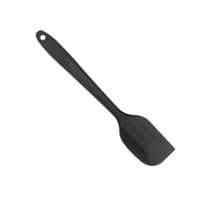 Mini Espátula de Silicone Preto