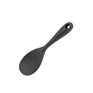 Colher Para Servir de Silicone Preto