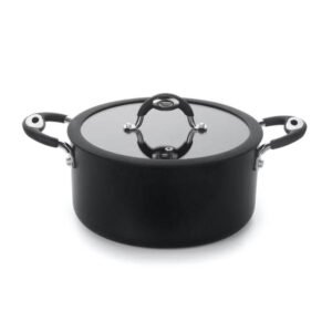 Caçarola Multiflon Dom 22Cm 3,7L Antiaderente Alças em Silicone